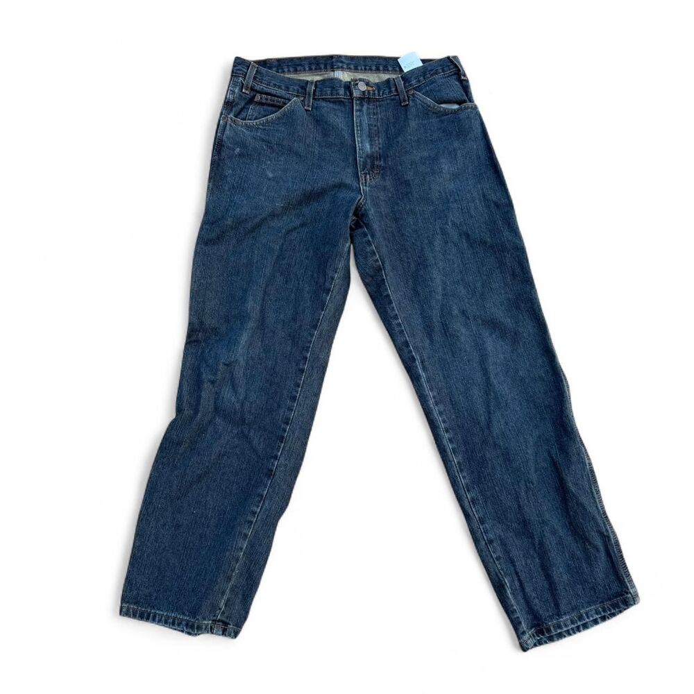 Dickies Men's Blue and Navy Jeans
